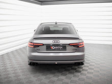 Load image into Gallery viewer, Maxton Design - Rear Valance Audi A4 S-Line B9 (Version with single exhaust tips on both sides)
