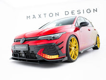 Load image into Gallery viewer, Maxton Design - Street PRO Front Splitter + Flaps Volkswagen Golf GTI Clubsport Mk8 Facelift
