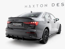 Load image into Gallery viewer, Maxton Design - Street PRO Rear Diffuser + Flaps Audi A3 Sedan 8Y
