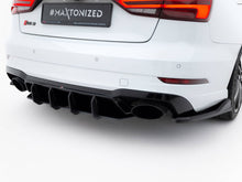 Load image into Gallery viewer, Maxton Design - Street PRO Rear Diffuser V.2 Audi RS3 Sedan 8V Facelift
