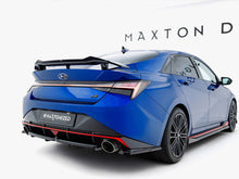 Load image into Gallery viewer, Maxton Design -Central Rear Splitter (Vertical Bars) Hyundai Elantra N Mk7
