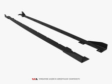 Load image into Gallery viewer, Maxton Design - Street PRO Side Skirts Diffusers + Flaps BMW M135i F70
