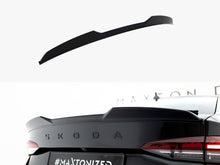 Load image into Gallery viewer, Maxton Design - Spoiler CAP 3D Skoda Octavia RS Liftback Mk4 / Mk4 Facelift
