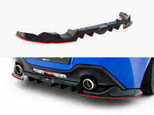 Load image into Gallery viewer, Maxton Design -  Central Rear Splitter (Vertical Bars) V.2 Subaru BRZ Mk2

