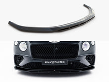 Load image into Gallery viewer, Maxton Design - Front Splitter Bentley Continental GT Coupe Mk3
