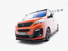 Load image into Gallery viewer, Maxton Design - Front Splitter Peugeot Expert Mk3
