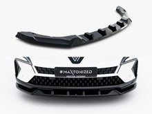 Load image into Gallery viewer, Maxton Design - Front Splitter Renault Megane E-Tech Electric Mk1
