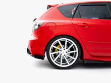 Load image into Gallery viewer, Maxton Design - Street PRO Rear Side Splitters + Flaps Mazda 3 MPS Mk1 EU Version
