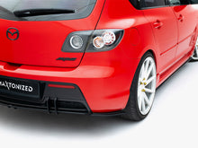 Load image into Gallery viewer, Maxton Design - Street PRO Rear Side Splitters Mazda 3 MPS Mk1 EU Version
