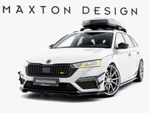 Load image into Gallery viewer, Maxton Design - Front Splitter V.4 Skoda Octavia RS Mk 4

