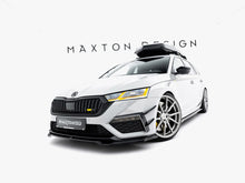 Load image into Gallery viewer, Maxton Design - Front Splitter V.4 Skoda Octavia RS Mk 4
