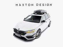 Load image into Gallery viewer, Maxton Design - Front Splitter V.4 Skoda Octavia RS Mk 4
