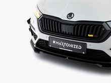 Load image into Gallery viewer, Maxton Design - Front Splitter V.4 Skoda Octavia RS Mk 4
