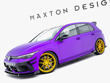 Load image into Gallery viewer, Maxton Design - Side Skirts Diffusers V.2 + Flaps Volkswagen Golf R Mk8 Facelift
