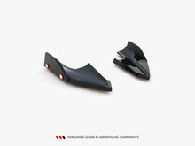 Load image into Gallery viewer, Maxton Design - Rear Side Splitters V.5 + Flaps Volkswagen Golf R Mk8 Facelift

