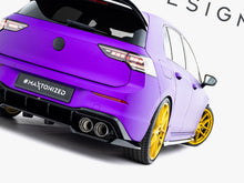 Load image into Gallery viewer, Maxton Design - Rear Splitter (Vertical Bars) V.2 Volkswagen Golf R Mk8 / Mk8 Facelift

