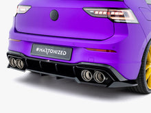 Load image into Gallery viewer, Maxton Design - Rear Splitter (Vertical Bars) V.2 Volkswagen Golf R Mk8 / Mk8 Facelift
