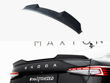 Load image into Gallery viewer, Maxton Design - Spoiler CAP 3D Skoda Superb Sedan Mk4
