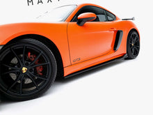 Load image into Gallery viewer, Maxton Design - Side Skirts Diffusers V.2 Porsche 718 Cayman GTS 982c
