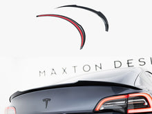Load image into Gallery viewer, Maxton Design - SPOILER EXTENSION TESLA MODEL 3
