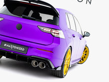 Load image into Gallery viewer, Maxton Design - Street PRO Rear Side Splitters V.2 + Flaps Volkswagen Golf R Mk8 / Mk8 Facelift
