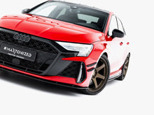 Load image into Gallery viewer, Maxton Design - Street PRO Front Splitter Audi RS3 Sedan 8Y Facelift
