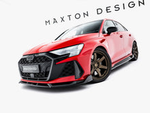 Load image into Gallery viewer, Maxton Design - Front Splitter V.3 Audi RS3 Sedan 8Y Facelift
