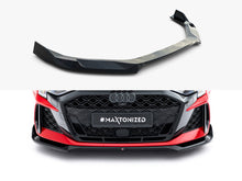 Load image into Gallery viewer, Maxton Design - Front Splitter V.2 Audi RS3 Sedan 8Y Facelift
