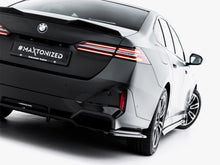 Load image into Gallery viewer, Maxton Design - Rear Splitter (with Vertical Bars) V.1 BMW 5 / i5 M-Pack Sedan / Touring G60 / G61

