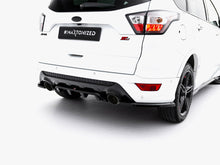 Load image into Gallery viewer, Maxton Design - Central Rear Splitter (Vertical Bars) Ford Kuga ST-Line Mk2 Facelift
