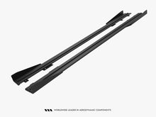 Load image into Gallery viewer, Maxton Design - Street PRO Side Skirts Diffusers + Flaps Ford Mustang GT Mk7
