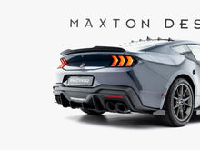 Load image into Gallery viewer, Maxton Design - Street PRO Rear Side Splitters + Flaps Ford Mustang Dark Horse Mk7
