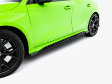 Load image into Gallery viewer, Maxton Design - Street PRO Side Skirt Diffusers + Flaps Audi RS3 Sportback 8Y Facelift
