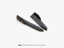 Load image into Gallery viewer, Maxton Design - Rear Side Splitters V.4 + Flaps Skoda Octavia RS Combi / Liftback Mk4 / Mk4 Facelift
