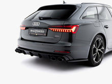 Load image into Gallery viewer, Maxton Design -  Rear Valance + Exhaust Ends Imitation Audi A6 Sedan / Avant C8 / C8 Facelift
