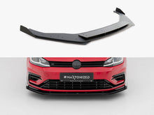 Load image into Gallery viewer, Maxton Design - STREET PRO FRONT SPLITTER + FLAPS VW GOLF 7 R / R-LINE FACELIFT
