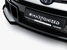 Load image into Gallery viewer, Maxton Design - Aftermarket  Street PRO Front Splitter + Flaps Toyota GR Yaris Mk4 Facelift
