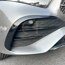 Load image into Gallery viewer, Gloss Black Front Bumper Side Grille Trims for Mercedes Benz W177 A Class AMG &amp; A35 23-25
