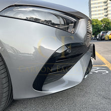 Load image into Gallery viewer, Gloss Black Front Bumper Side Grille Trims for Mercedes Benz W177 A Class AMG &amp; A35 23-25
