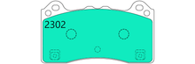 Load image into Gallery viewer, Ford Focus RS Mk3 Front Performance Brake Pads 2302
