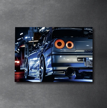 Load image into Gallery viewer, Custom LED Gloss Car Canvas Wall Art - Customise Yours / 60x40cm - DIVERSION
