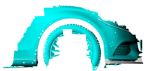 Load image into Gallery viewer, Performance Style Carbon Fibre Front Splitter for Mercedes Benz W205 C Class 15-18
