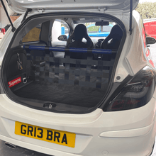 Load image into Gallery viewer, Vauxhall Corsa D Strut bar and Cargo net
