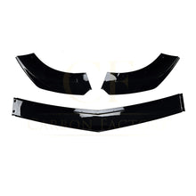 Load image into Gallery viewer, V Style Gloss Black Front Splitter for Mercedes Benz W204 C Class AMG Model 11-14

