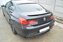 Load image into Gallery viewer, Maxton Design - CENTRAL REAR SPLITTER BMW 6 GRAN COUPE M-SPORT (VERTICAL BARS) (2013-2018)
