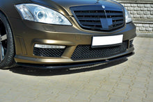 Load image into Gallery viewer, Maxton Design - FRONT SPLITTER MERCEDES S-CLASS W221 AMG
