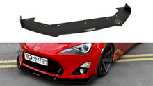 Load image into Gallery viewer, Maxton Design - FRONT RACING SPLITTER TOYOTA GT86 (WITH WINGS) (2012-2016)
