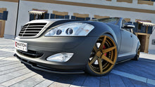 Load image into Gallery viewer, Maxton Design - FRONT SPLITTER MERCEDES S-CLASS W221
