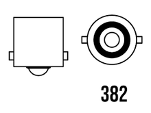 Load image into Gallery viewer, ChromoLite Silver Indicator Bulb - 382 (P21w / 1156 | BA15s)
