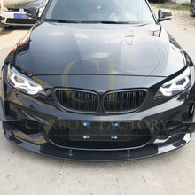 Load image into Gallery viewer, 3D Style Carbon Fibre Front Splitter for BMW F87 M2 OG 16-18
